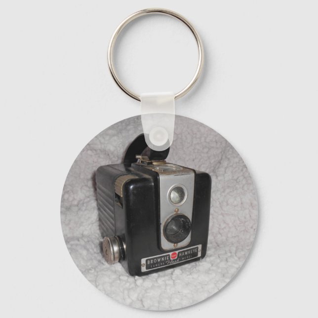 Brownie Hawkeye Camera Key Ring (Front)