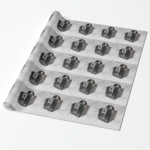 Brownie Hawkeye Camera Wrapping Paper