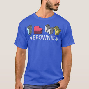 Brownie Personalised Dog Name Brownie Pet Lover T-Shirt