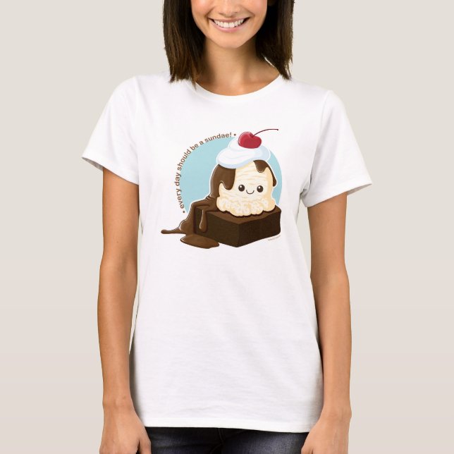 Brownie Sundae T-Shirt (Front)