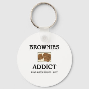 Brownies Addict Key Ring
