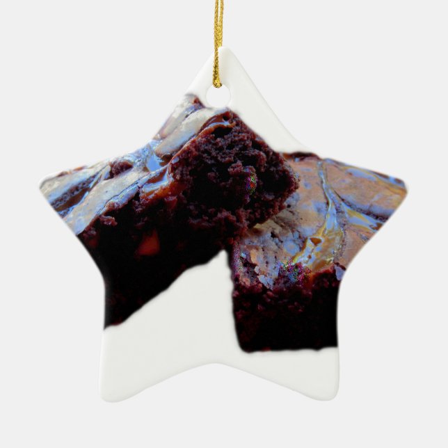 Brownies Ceramic Tree Decoration (Front)