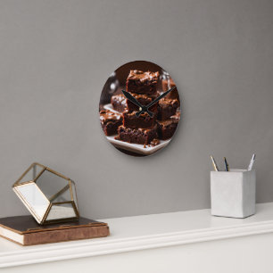 Brownies Round Clock