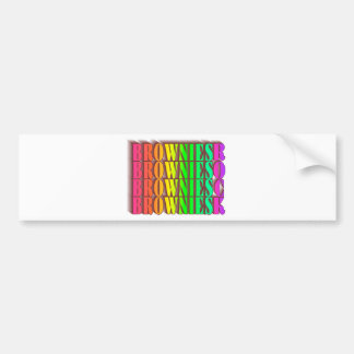 BROWNIESROCK BUMPER STICKER