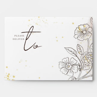 Browning On Love Wedding Envelope