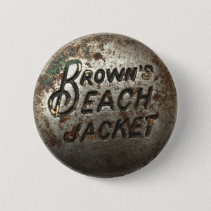 Brown's Beach Jacket 6 Cm Round Badge