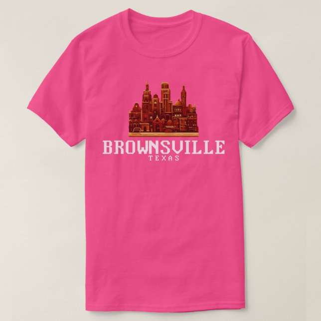 Brownsville Texas T-Shirt (Design Front)