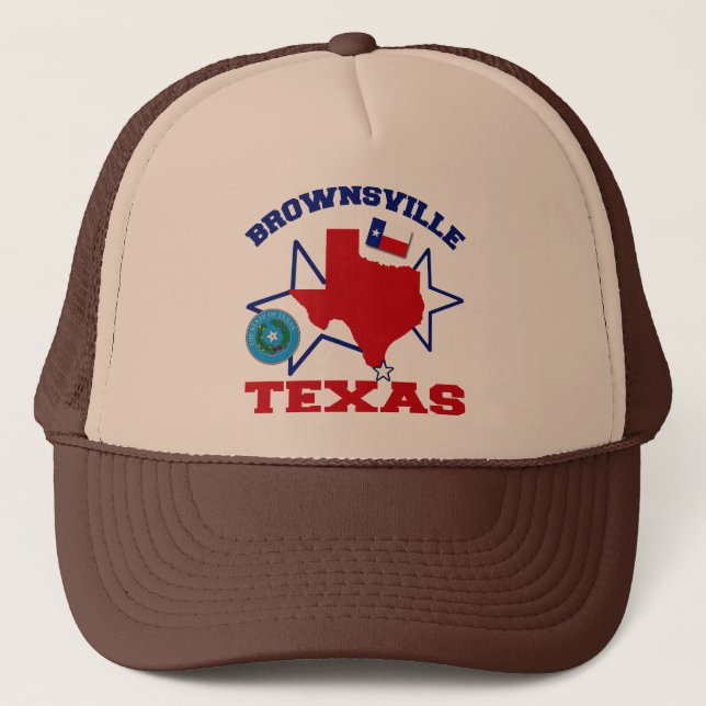 Brownsville, Texas Trucker Hat (Front)