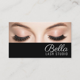 Brows & Lashes Salon Business Card