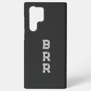BRR Logo Grey Lettering Samsung Galaxy Case