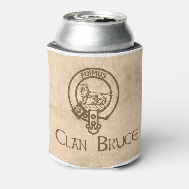Bruce Crest Vintage Can Cooler (Can Back)