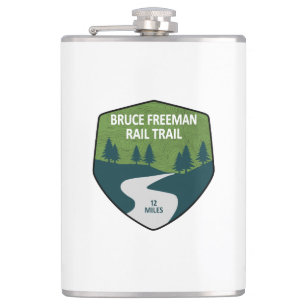 Bruce Freeman Rail Trail Hip Flask