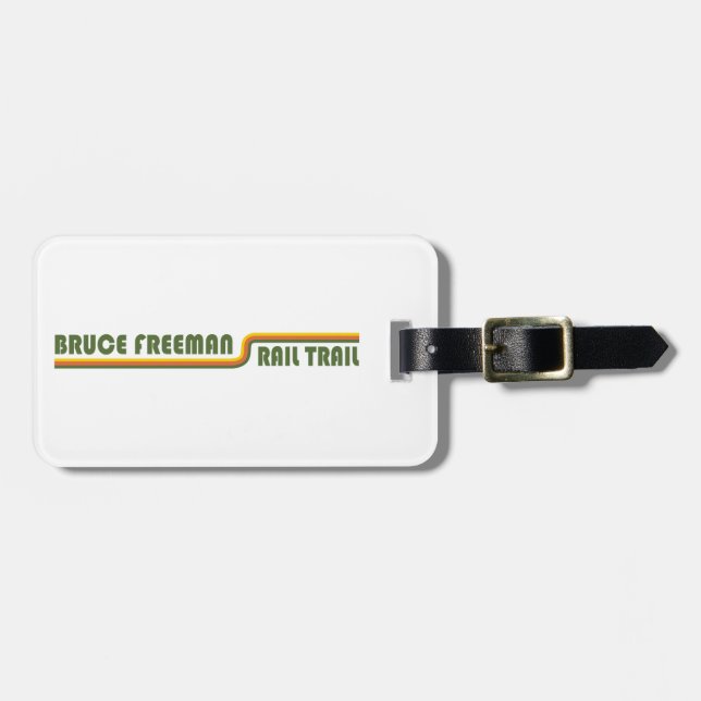 Bruce Freeman Rail Trail Luggage Tag (Front Horizontal)