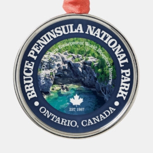Bruce Peninsula National Park Metal Tree Decoration