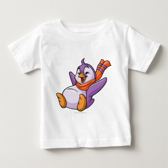 Bruce Purple Baby T-Shirt (Front)