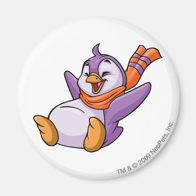Bruce Purple Magnet (Front)