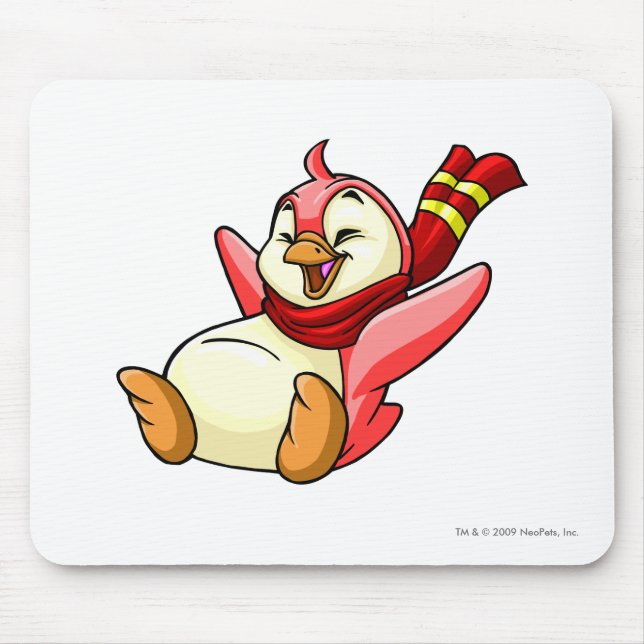 Bruce Red Mouse Pad (Front)