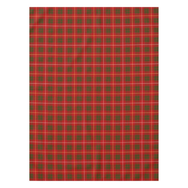 Bruce Scottish Clan Tartan Pattern Tablecloth (Front)