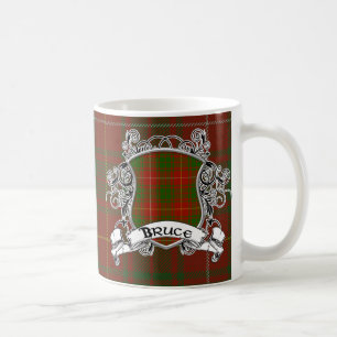 Bruce Tartan Shield Coffee Mug
