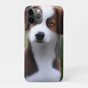 Bruce The Border Collie Puppy,  Case-Mate iPhone Case