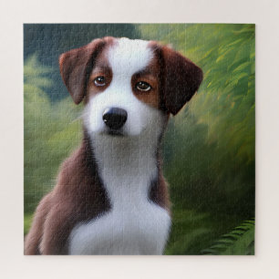 Bruce The Border Collie Puppy, Jigsaw Puzzle