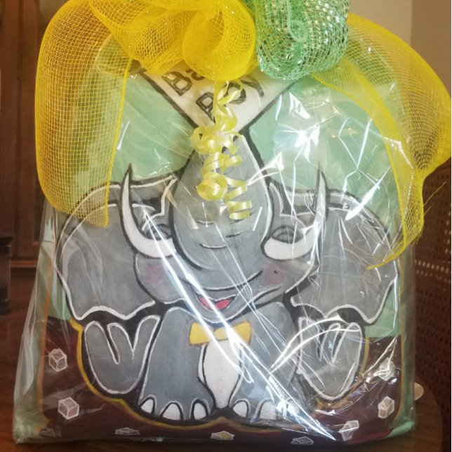 Bruce, The Elephant Speller Tote Bag (Creator Uploaded)