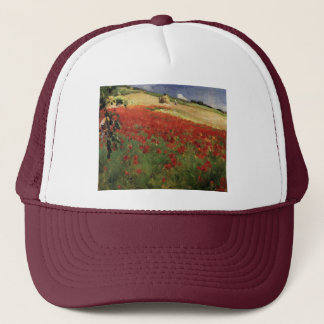 BRUCE, William Blair poppies poppy red flowers vin Trucker Hat
