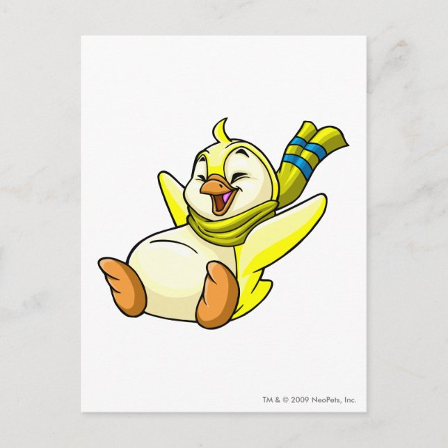 Bruce Yellow Postcard (Front)