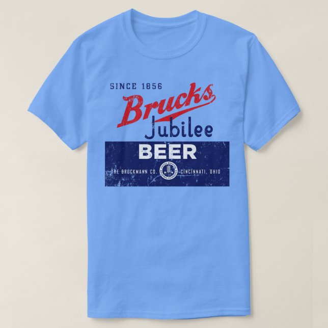 Brucks Jubilee Beer T-Shirt (Design Front)