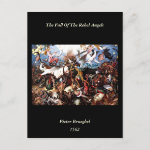 Bruegel's "The Fall Of The Rebel Angels" (1562) Postcard
