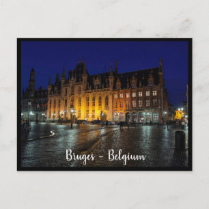 Bruges, Belgium. Brujas, Bélgica Postcard