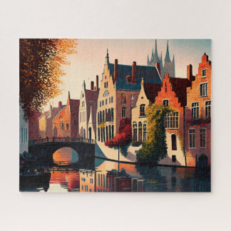 Bruges, Belgium Jigsaw Puzzle