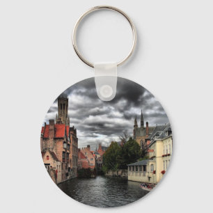 Bruges, Belgium Key Ring