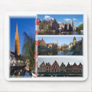 Bruges Belgium Mouse Pad
