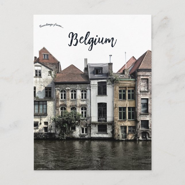 Bruges Belgium Postcard (Front)