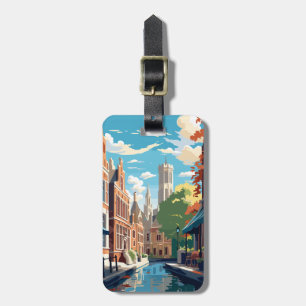 Bruges Belgium Travel Luggage Tags
