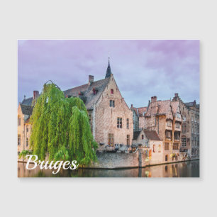 Bruges old town and Belfry tower