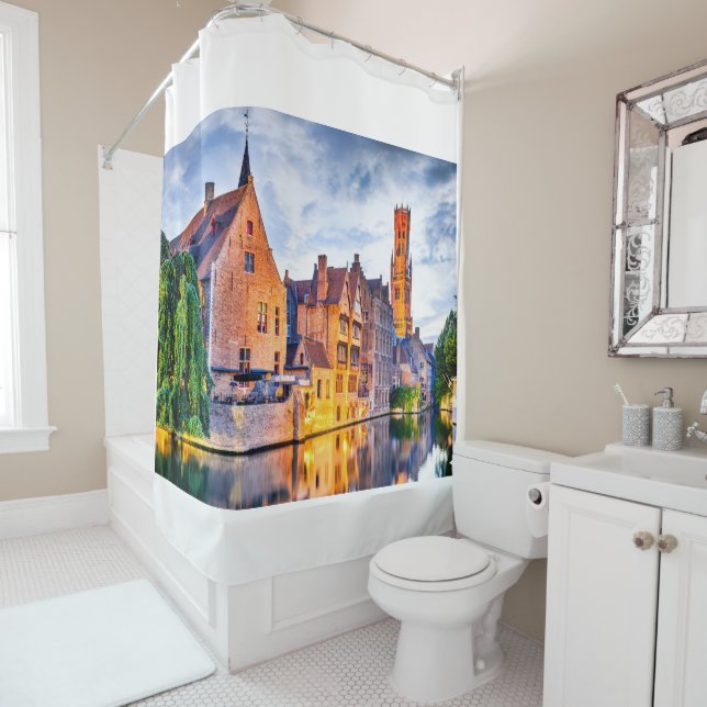 Bruges Shower Curtain (In Situ)