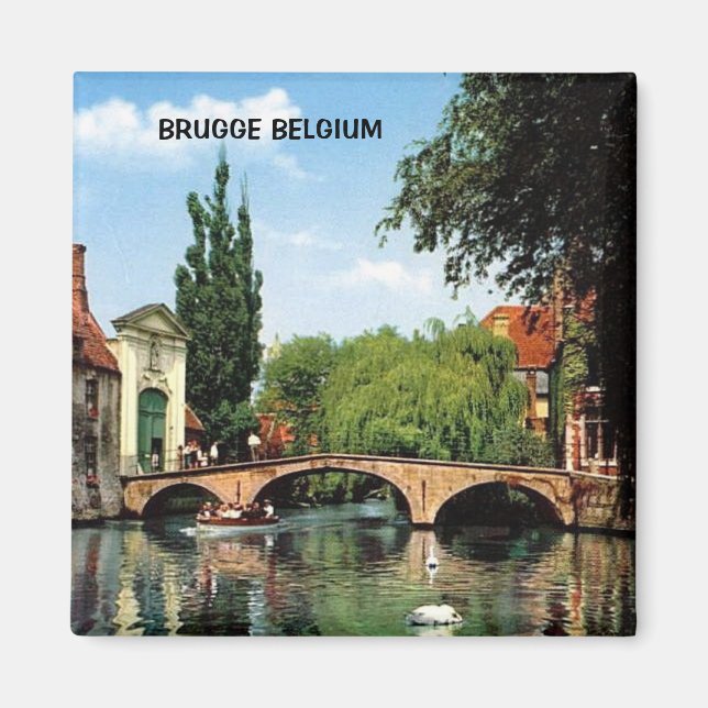 BRUGGE, BELGIUM MAGNET (Front)
