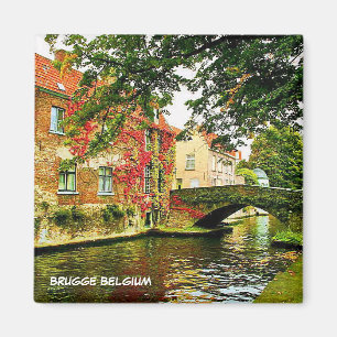 BRUGGE, BELGIUM MAGNET