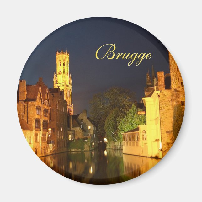 Brugge(Bruges), Belgium Magnet (Front)