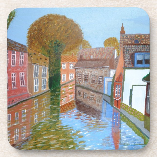 Brugge canal coaster (Front)