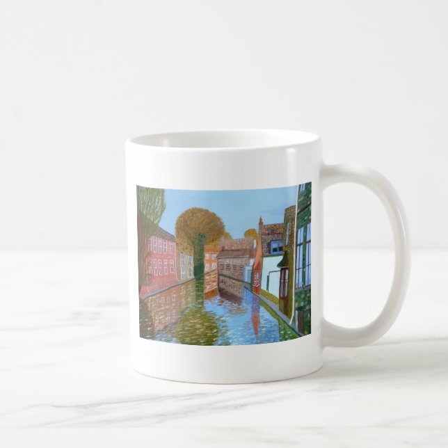 Brugge canal coffee mug (Right)