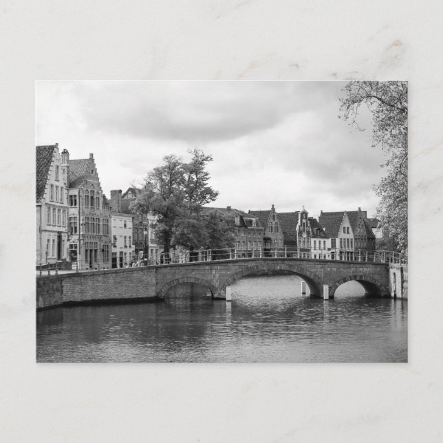 Brugge Mediaeval Bridge Postcard (Front)
