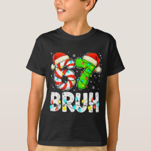 Bruh 67 Christmas Six Seven 6 7 Meme Funny Boy Gir T-Shirt