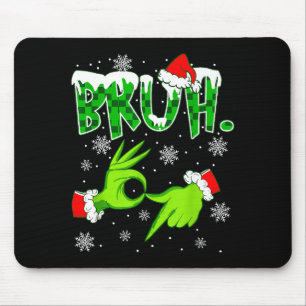 Bruh 67 Six Seven 6 7 Meme Christmas Funny Gen Z S Mouse Pad