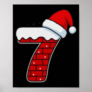 Bruh 67 Six Seven 6 7 Meme Christmas Funny Long Sl Poster