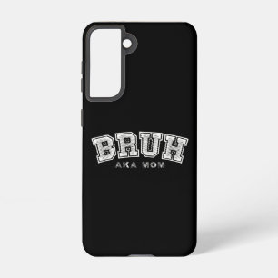 Bruh Aka Mum Funny Mother's Day Retro Vintage Samsung Galaxy Case