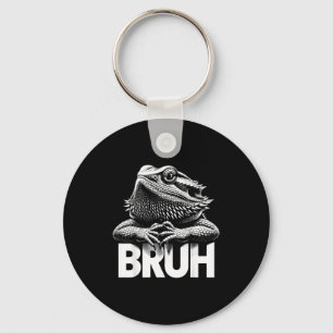Bruh Bearded Dragon  Key Ring