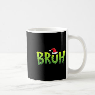 Bruh Christmas Kids Teens Boys Funny Christmas Hum Coffee Mug
